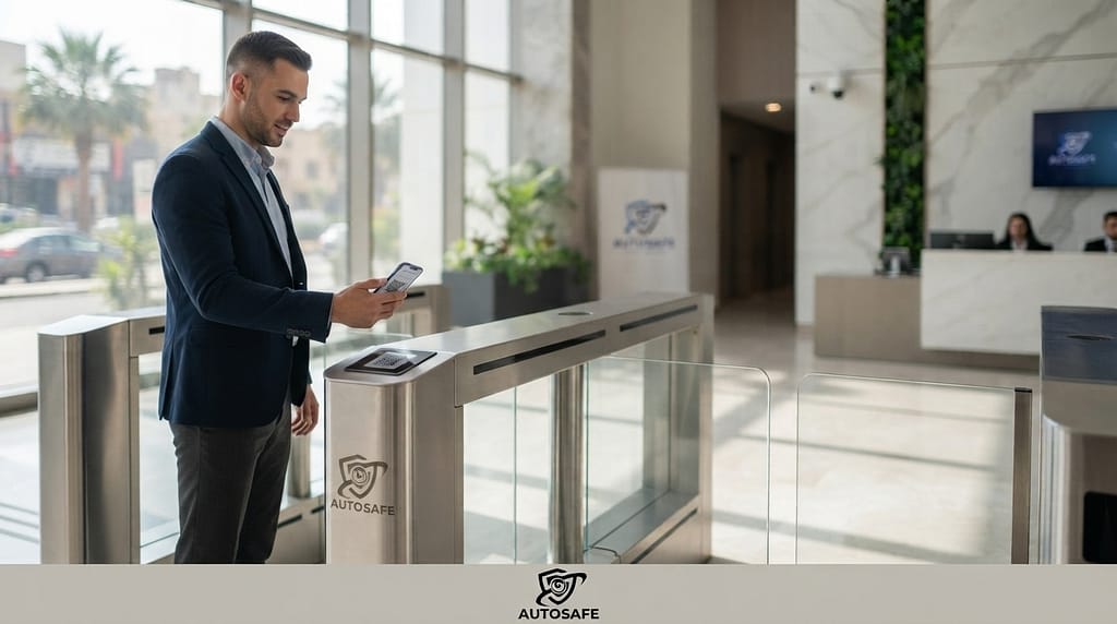 QR Code Turnstile Gates: Complete Guide to QR Access Control in Egypt 11 Turnstile QR gates solutions in Egypt Autosafe system integrator