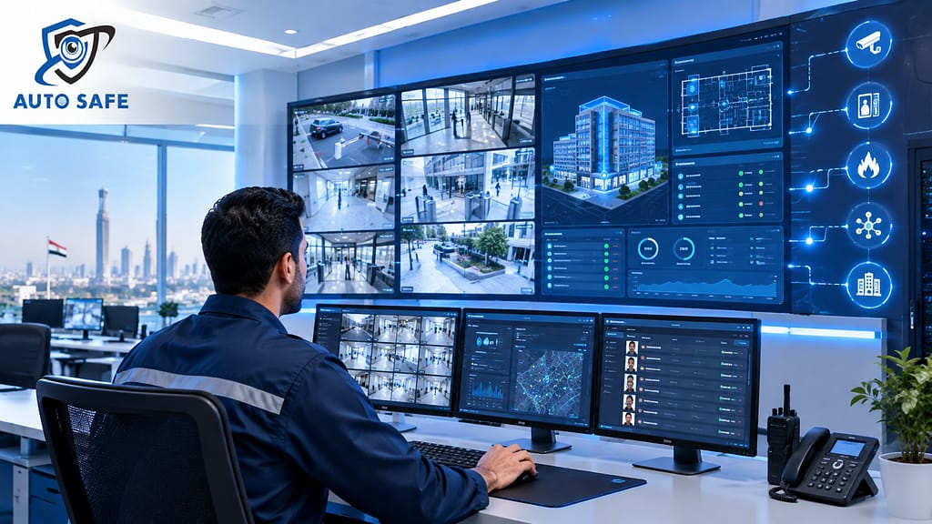 Digital Transformation in Egypt | System Integration Solutions 1 Auto Safe Security Operations Centre